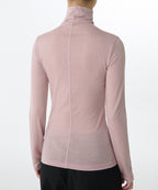 MUSINSA STANDARD WOMAN MUSINSA STANDARD WOMAN Women's T-Shirt Slim Turtleneck Desert Pink