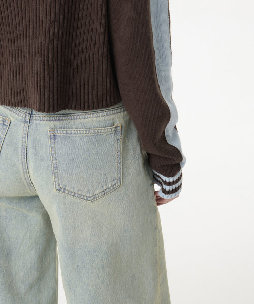 MUSINSA STANDARD WOMAN MUSINSA STANDARD WOMAN Women's Denim Pants Yellow Sky Blue
