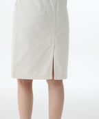MUSINSA STANDARD WOMAN MUSINSA STANDARD WOMAN Denim Knee Length Skirt Cream