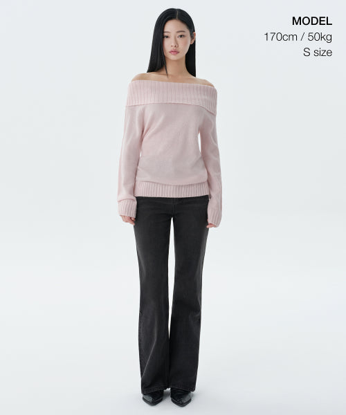 MUSINSA STANDARD WOMAN MUSINSA STANDARD WOMAN Women's Knitwear Off-Shoulder
