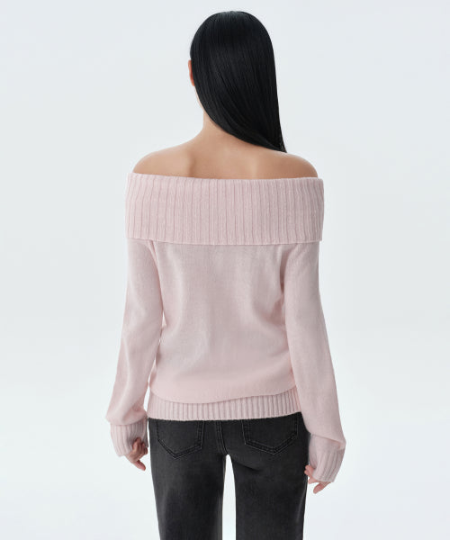 MUSINSA STANDARD WOMAN MUSINSA STANDARD WOMAN Women's Knitwear Off-Shoulder