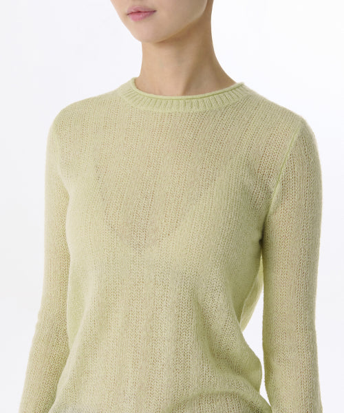 MUSINSA STANDARD WOMAN MUSINSA STANDARD WOMAN Women's Sheer Vertical Textured Knit [Apple Mint] (Size)
