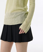 MUSINSA STANDARD WOMAN MUSINSA STANDARD WOMAN Women's Sheer Vertical Textured Knit [Apple Mint] (Size)