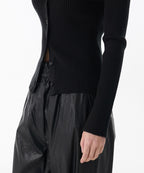 MUSINSA STANDARD WOMAN MUSINSA STANDARD WOMAN Women's Cardigan Off-Shoulder Black