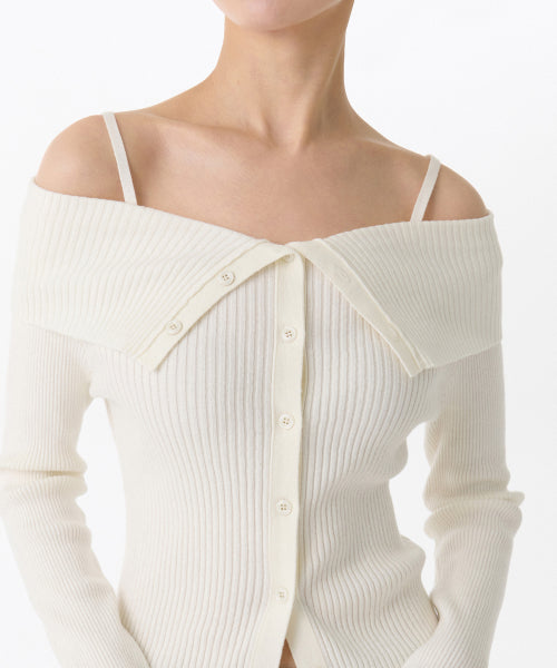 MUSINSA STANDARD WOMAN MUSINSA STANDARD WOMAN Women's Cardigan Off-Shoulder