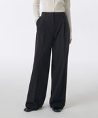 MUSINSA STANDARD WOMAN MUSINSA STANDARD WOMAN Women's Pinstripe Low Rise Wide Slacks