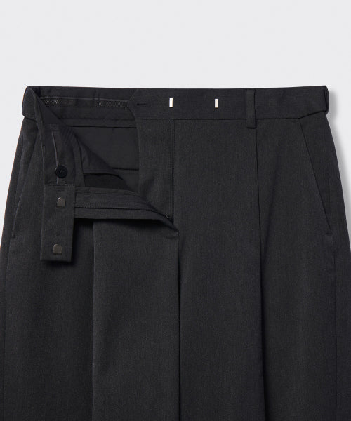 MUSINSA STANDARD WOMAN MUSINSA STANDARD WOMAN Women's Heavyweight Slacks (Charcoal Gray)