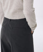 MUSINSA STANDARD WOMAN MUSINSA STANDARD WOMAN Slacks Wide [Gray]