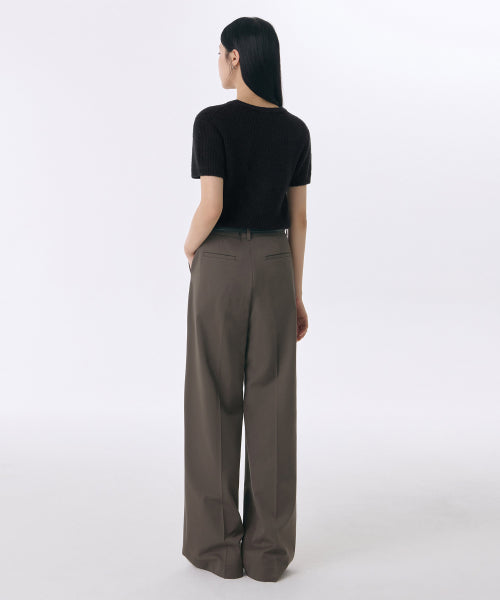 MUSINSA STANDARD WOMAN MUSINSA STANDARD WOMAN Slacks Khaki Brown