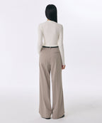 MUSINSA STANDARD WOMAN MUSINSA STANDARD WOMAN Slacks Light Beige