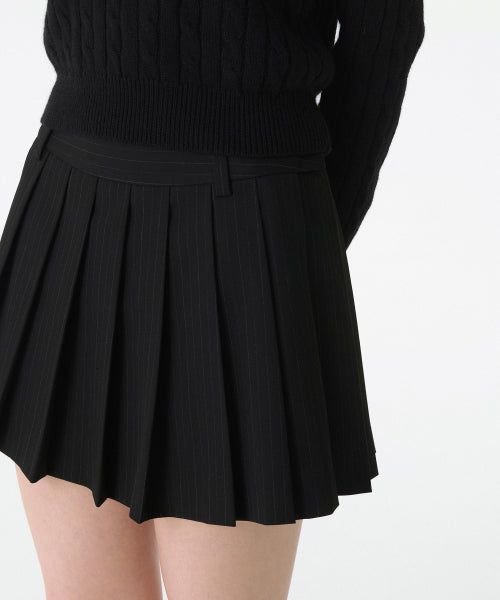 MUSINSA STANDARD WOMAN MUSINSA STANDARD WOMAN Women's Skirt Low Rise Pleated Mini
