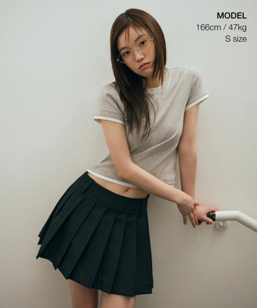 MUSINSA STANDARD WOMAN MUSINSA STANDARD WOMAN Women's Skirt Low Rise Pleated Mini