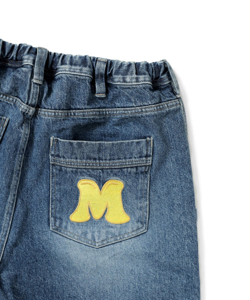 THISISNEVERTHAT THISISNEVERTHAT TNT MINIONS Denim Half Short Blue