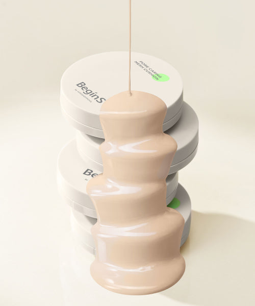 BEGINS BEGINS Pore Caring Mesh Cushion (5ml of Pore Perfecting Serum)