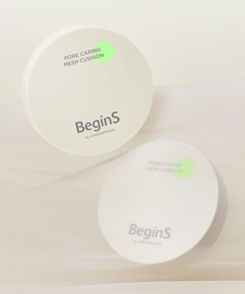 BEGINS BEGINS Pore Caring Mesh Cushion (5ml of Pore Perfecting Serum)