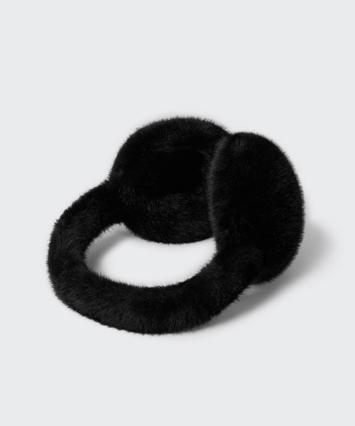 MUSINSA STANDARD WOMAN MUSINSA STANDARD WOMAN Women's Fake Fur Ear Muff [Black]