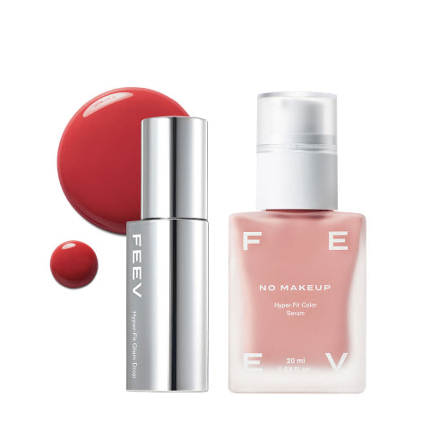 FEEV FEEV Fib Blusher & Lip Best SET (Warm Tone/Cool Tone)