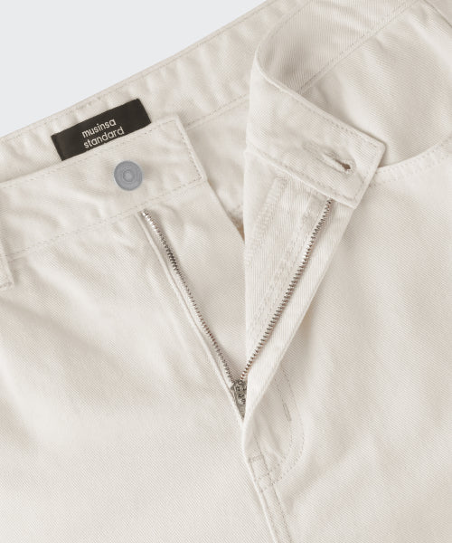 MUSINSA STANDARD WOMAN MUSINSA STANDARD WOMAN Denim Mini Scotts Cream