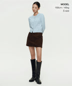 MUSINSA STANDARD WOMAN MUSINSA STANDARD WOMAN Cardigan Pastel Blue