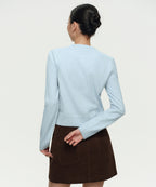 MUSINSA STANDARD WOMAN MUSINSA STANDARD WOMAN Cardigan Pastel Blue