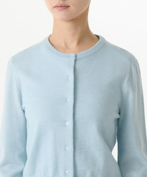 MUSINSA STANDARD WOMAN MUSINSA STANDARD WOMAN Cardigan Pastel Blue