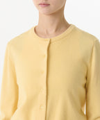 MUSINSA STANDARD WOMAN MUSINSA STANDARD WOMAN Cardigan Essential Round Neck [Butter]