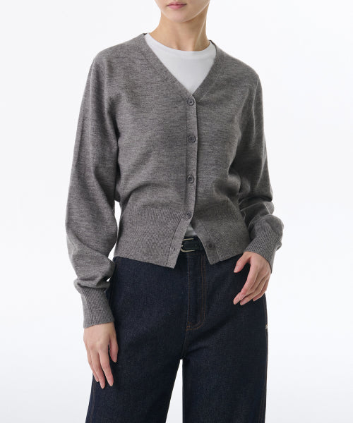 MUSINSA STANDARD WOMAN MUSINSA STANDARD WOMAN Cardigan Medium Gray