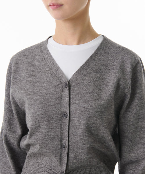 MUSINSA STANDARD WOMAN MUSINSA STANDARD WOMAN Cardigan Medium Gray