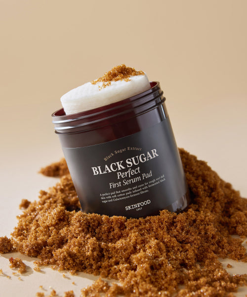 SKINFOOD SKINFOOD Black Sugar Perfect First Serum Pads 60 sheets