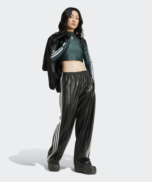 ADIDAS ADIDAS 3S Crop Long Sleeve Tee - Mid Green