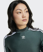 ADIDAS ADIDAS 3S Crop Long Sleeve Tee - Mid Green