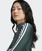 ADIDAS ADIDAS 3S Crop Long Sleeve Tee - Mid Green