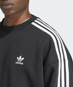 ADIDAS ADIDAS Oversized Crew Sweatshirt - Black