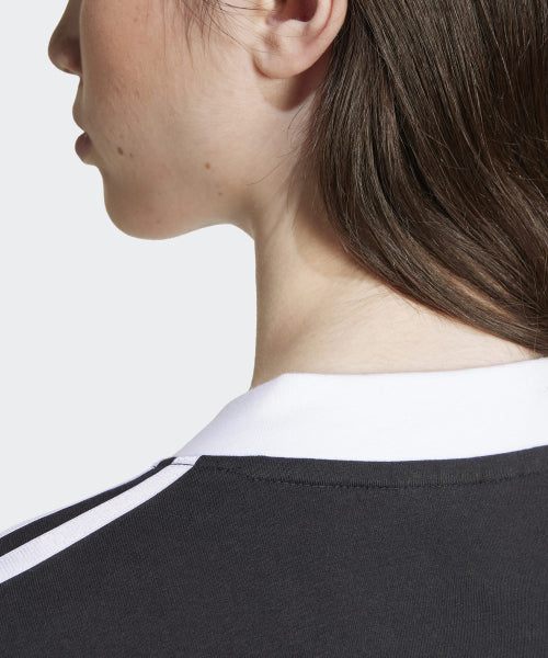 ADIDAS ADIDAS V-neck long sleeve shirt - Black