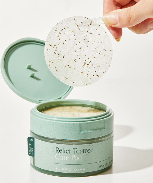 BLANCDIVA Relief Tea Tree Care Pad Set (main product + refill)