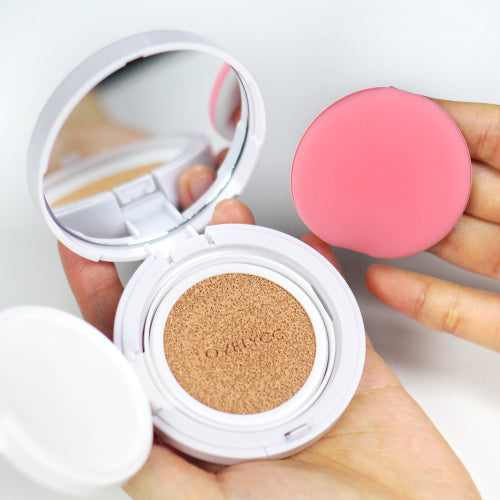 LOVELYCC LOVELYCC Pink Tone Up Cover Essence Sun Cushion SPF50+ 15g