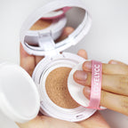 LOVELYCC LOVELYCC Pink Tone Up Cover Essence Sun Cushion SPF50+ 15g