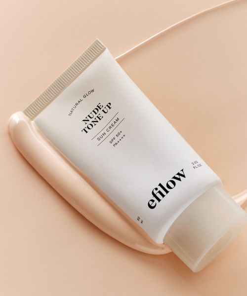 efilow [2-piece set] Natural Glow Ivory Radiance Tone-Up Sunscreen 60ml