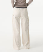 MUSINSA STANDARD WOMAN MUSINSA STANDARD WOMAN Denim Wide Carpenter Pants (Cream)
