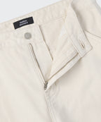 MUSINSA STANDARD WOMAN MUSINSA STANDARD WOMAN Denim Wide Carpenter Pants (Cream)