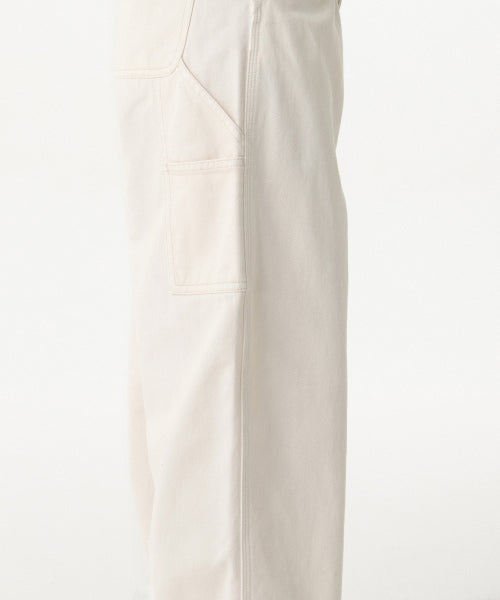 MUSINSA STANDARD WOMAN MUSINSA STANDARD WOMAN Denim Wide Carpenter Pants (Cream)