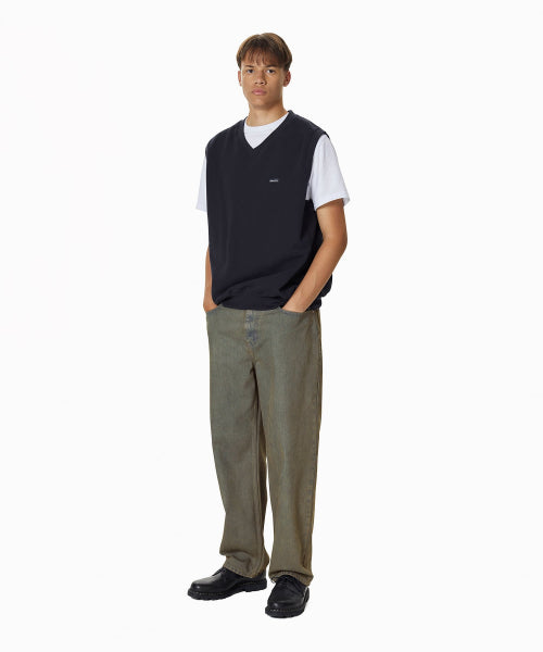THISISNEVERTHAT THISISNEVERTHAT T.N.T. Classic HDP V Neck Vest Navy