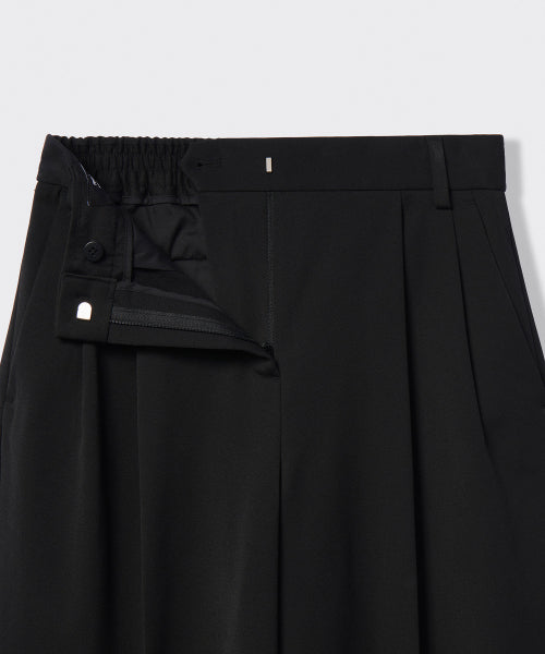 MUSINSA STANDARD WOMAN MUSINSA STANDARD WOMAN Slacks Wide Banding [Black]