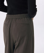 MUSINSA STANDARD WOMAN MUSINSA STANDARD WOMAN Slacks Two-Tuck Wide Banding [Van Dyke Brown]