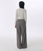 MUSINSA STANDARD WOMAN MUSINSA STANDARD WOMAN Slacks Warm Gray