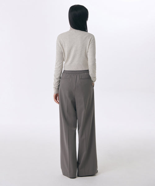 MUSINSA STANDARD WOMAN MUSINSA STANDARD WOMAN Slacks Warm Gray