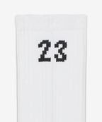 NIKE NIKE Jordan Essential Crew Socks - White: Black