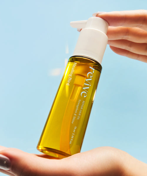 HEALING BIRD [2pack] Revive Repair Hair Oil 70ml*2EA [Giveaway] Tea Tree Duo Sachet 2EA