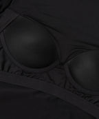MUSINSA STANDARD WOMAN MUSINSA STANDARD WOMAN Crew Neck Bra T-Shirt Black