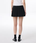 MUSINSA STANDARD WOMAN MUSINSA STANDARD WOMAN Women's Low Rise Pleated Mini Skirt [Black]